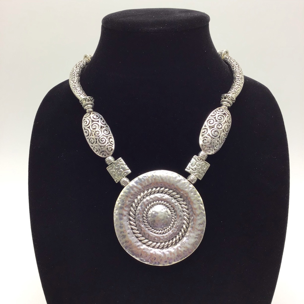 Metal Statement Necklace